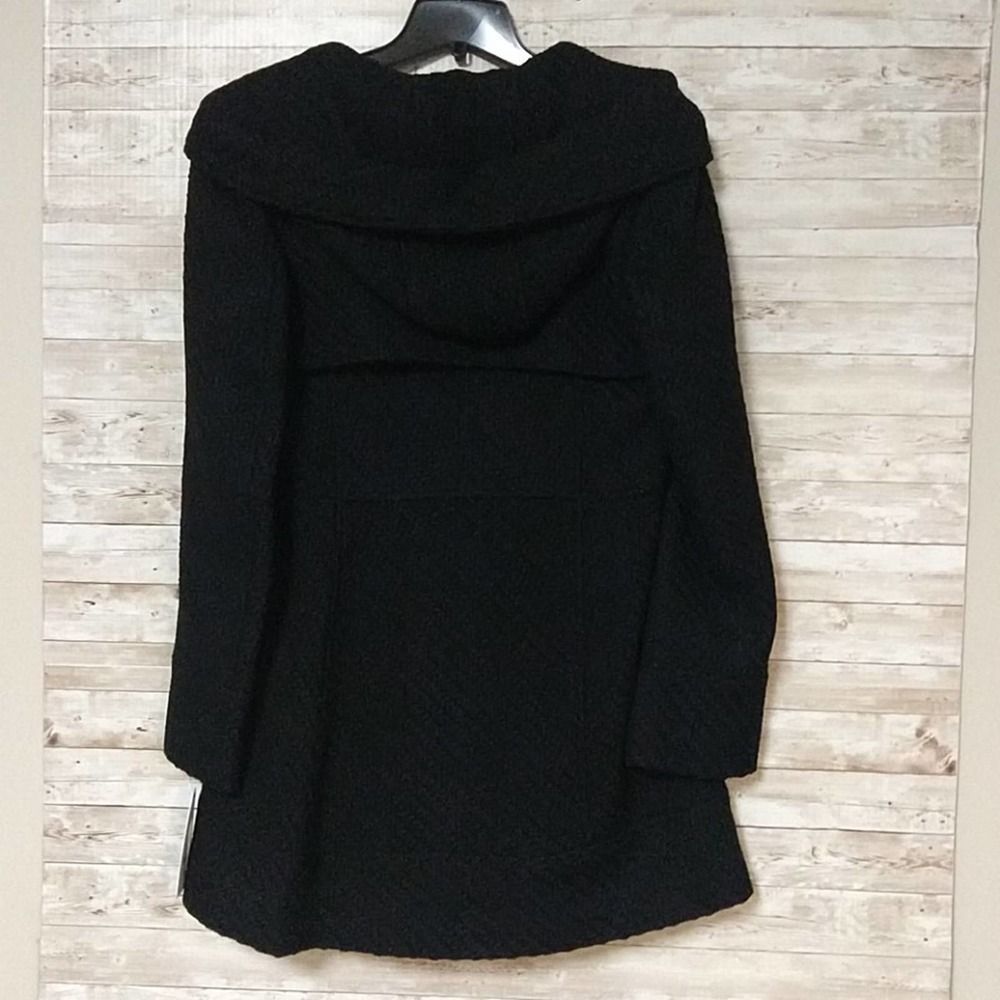 Jessica Simpson Braided Wool Duffle Toggle Coat Large - Picture 11 of 13